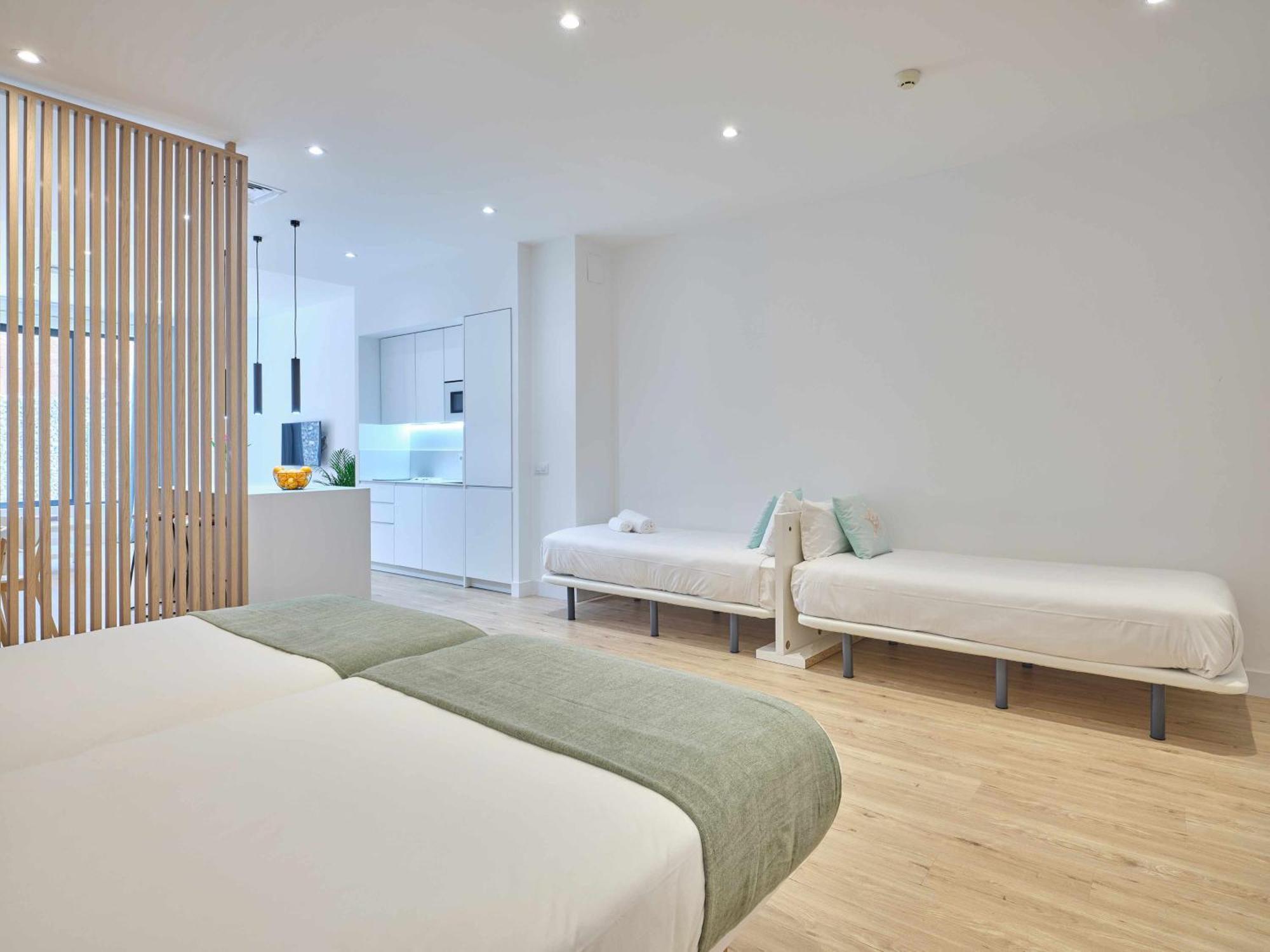 مدريد Paseo Suites Hotel الغرفة الصورة