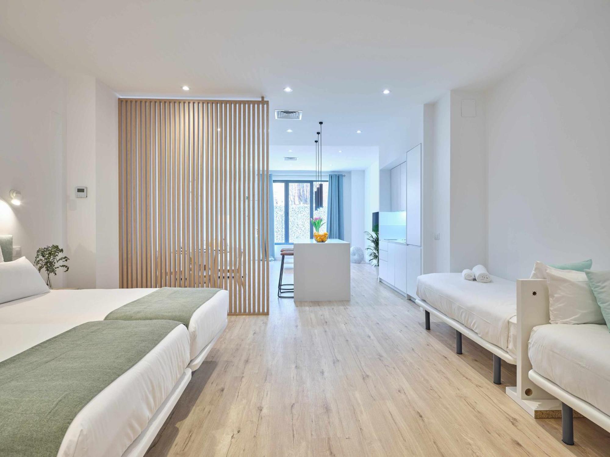 مدريد Paseo Suites Hotel الغرفة الصورة